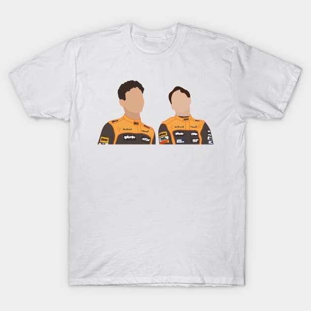 Oscar and Lando T-Shirt by CalliesArt